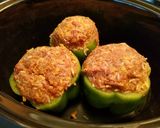 A picture of step 3 of Stuffed Bell Peppers.