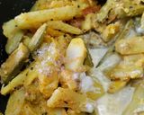 A picture of step 7 of Bengali Shukto.