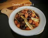 Foto langkah ke 4 dari resep Sambal Goreng Kentang Kapri Hati Ampela Ayam.