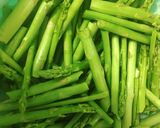 Hình bước làm 2 của món Bò xào măng Tây