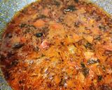 A picture of step 4 of Gatte ki sabzi.