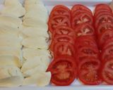 Foto del paso 2 de la receta Quiche de tomate y mozzarella