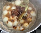 Foto langkah ke 3 dari resep Sate telur puyuh.