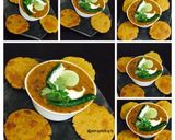 A picture of step 9 of Jowar Sorghum White Millet Masala Poori.