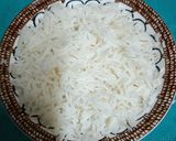 A picture of step 3 of A bowl Of Steaming Hot Basmati Rice In A Pressure Cooker.