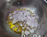 A picture of step 1 of Aloo Bharta.