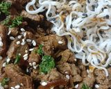 Une image de l'étape 8 de 🌱Protéines végétales texturées sauce Teriyaki au caramel.