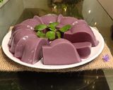 Foto langkah ke 13 dari resep Resep puding santan ubi ungu hanya 4 bahan saja.