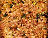 Foto del paso 1 de la receta: Bola de Kafta y Tocineta acompañado de Corona de Rugula semillada