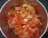 A picture of step 1 of Aloo tamatar.