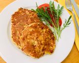 Φωτογραφία βήματος 3 της συνταγής Pizza Pancakes 🍕🥞
