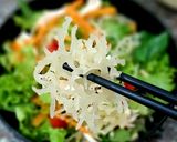 Hình bước làm 5 của món Salad rong sụn, ức gà vetula