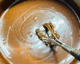 A picture of step 3 of Eggless Walnut Brownie Cake.