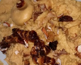 A picture of step 5 of Chocolates and Nuts cookies.
