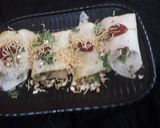 A picture of step 4 of Sprouts masala dosa wraps.