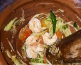 รูปขั้นตอนการทำที่ 4 ของ ส้มตำกุ้ง #60 บาท