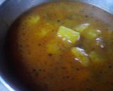 आलू मंगोडी की सब्जी (Aloo mungodi ki sabzi recipe in Hindi) रेसिपी चरण 3 फोटो