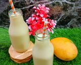 A picture of step 3 of Mango Shake.