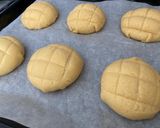 Foto del passaggio 5 della ricetta Melonpan (Pane in forma di Melone) ♪