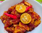 Foto langkah ke 6 dari resep Sambal Nanas Ebi Khas Palembang.