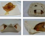 A picture of step 2 of Apple Puff Pastry.