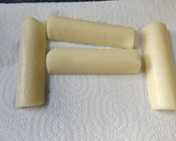 Foto del paso 1 de la receta: Focaccias al romero con palmitos y queso Brillant-Savarin, sin horno