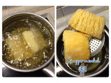 Singkong goreng merekah