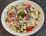 A picture of step 2 of 🍉🥗🥒 Watermelon & Cucumber Salad 🥒🥗🍉.
