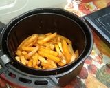 A picture of step 1 of Air Fryer Crispy Honey Chilli Potato Fry.