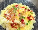 Gambar langkah 4 resipi 👩🍳Telur Dadar Tauhu Keras.