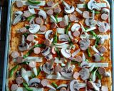 Foto langkah ke 3 dari resep Homemade Pizza.