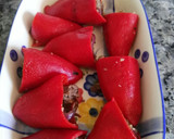 Foto del paso 7 de la receta: Pimientos rellenos de morcilla vegana