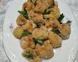 A picture of step 4 of Baked Cauliflower Florets.
