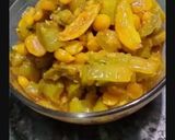 A picture of step 3 of Snake gourd veggie.