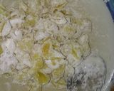 A picture of step 3 of Crispy and crunchy macaroni kurkury.