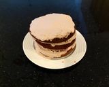 A picture of step 16 of Chocolate Strawberry Cream Layer Cake.