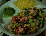 صورة لخطوة 1 من وصفة سلطة تونة مع رز متبّل