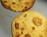 A picture of step 2 of Hotdogs on Fried Tortillas.