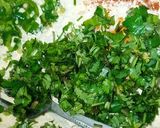A picture of step 3 of Veg besan chilla /Veg Omelette🍴.