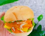 Hình bước làm 7 của món Hamburger Gà Rán