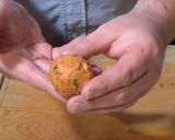 A picture of step 5 of Scotched Quail Egg with Chorizo.