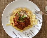Foto langkah ke 4 dari resep Fettuccini Bolognese.