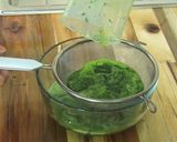 Hình bước làm 1 của món Thạch đậu nành lá dứa bổ dưỡng