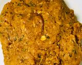 A picture of step 1 of Tandoori Smoked keema.