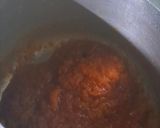 A picture of step 3 of Shaljam Gosht.