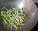 A picture of step 7 of Manchurian frankie roll.