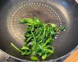 A picture of step 1 of Fluffy spinach omelette 🥚⏲.