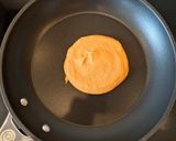 A picture of step 3 of Pumpkin Pancakes.