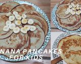 A picture of step 6 of Banana pancakes.