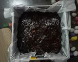 A picture of step 6 of Chocolate Walnut Fudge (Eggless).